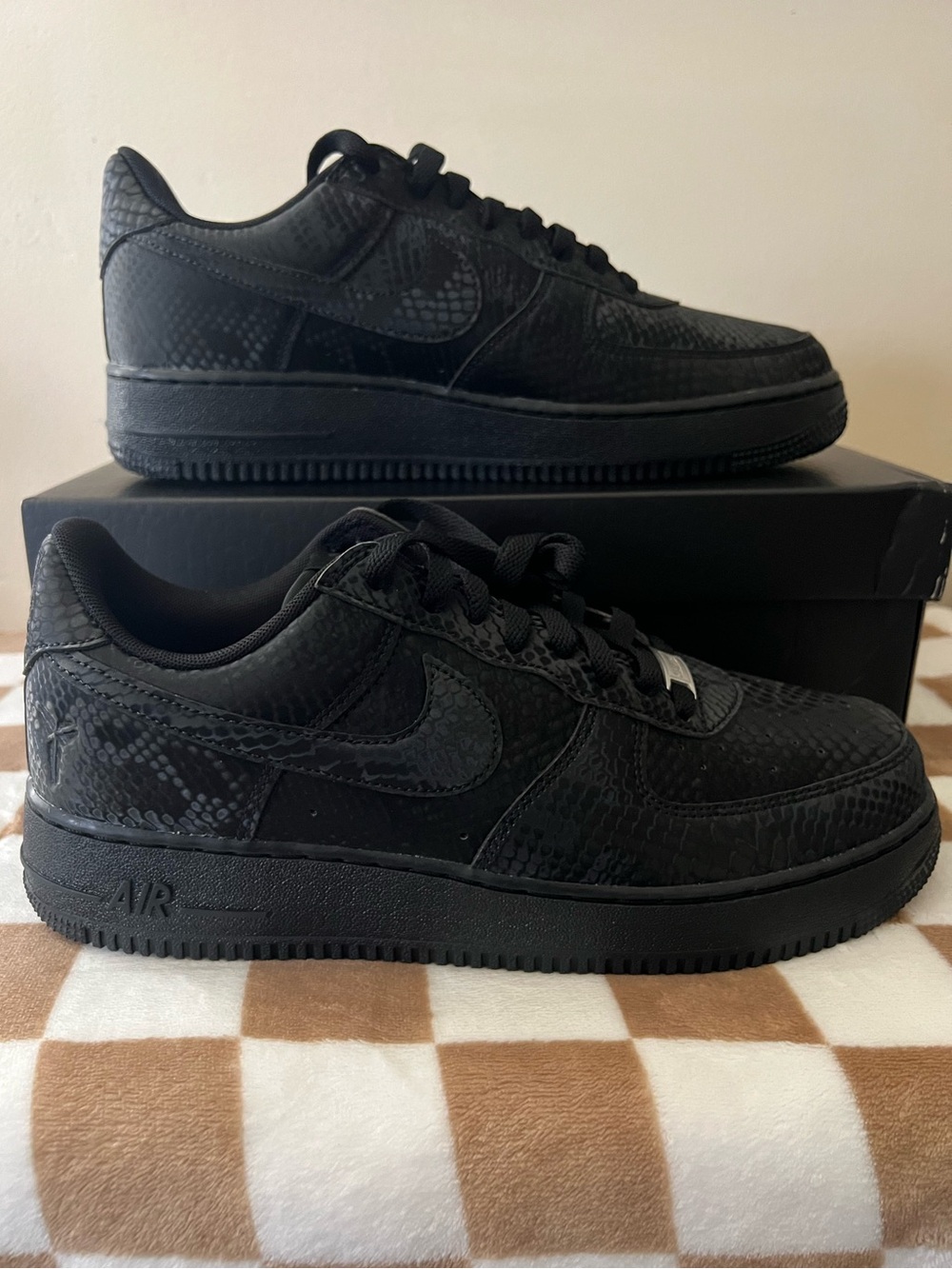 Nike Air Force 1 Low x Kobe Black Mamba Sneakers IB0018-003 Men's Size 10 BNIB